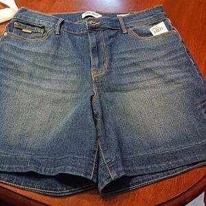Nine West Dark Blue Jean Shorts